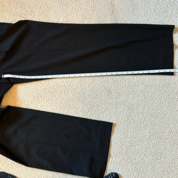 NEW  Everlane The ’80s Italian Wool Wide Leg Pants in Black Side Buckles Size 2 - Picture 11 of 11